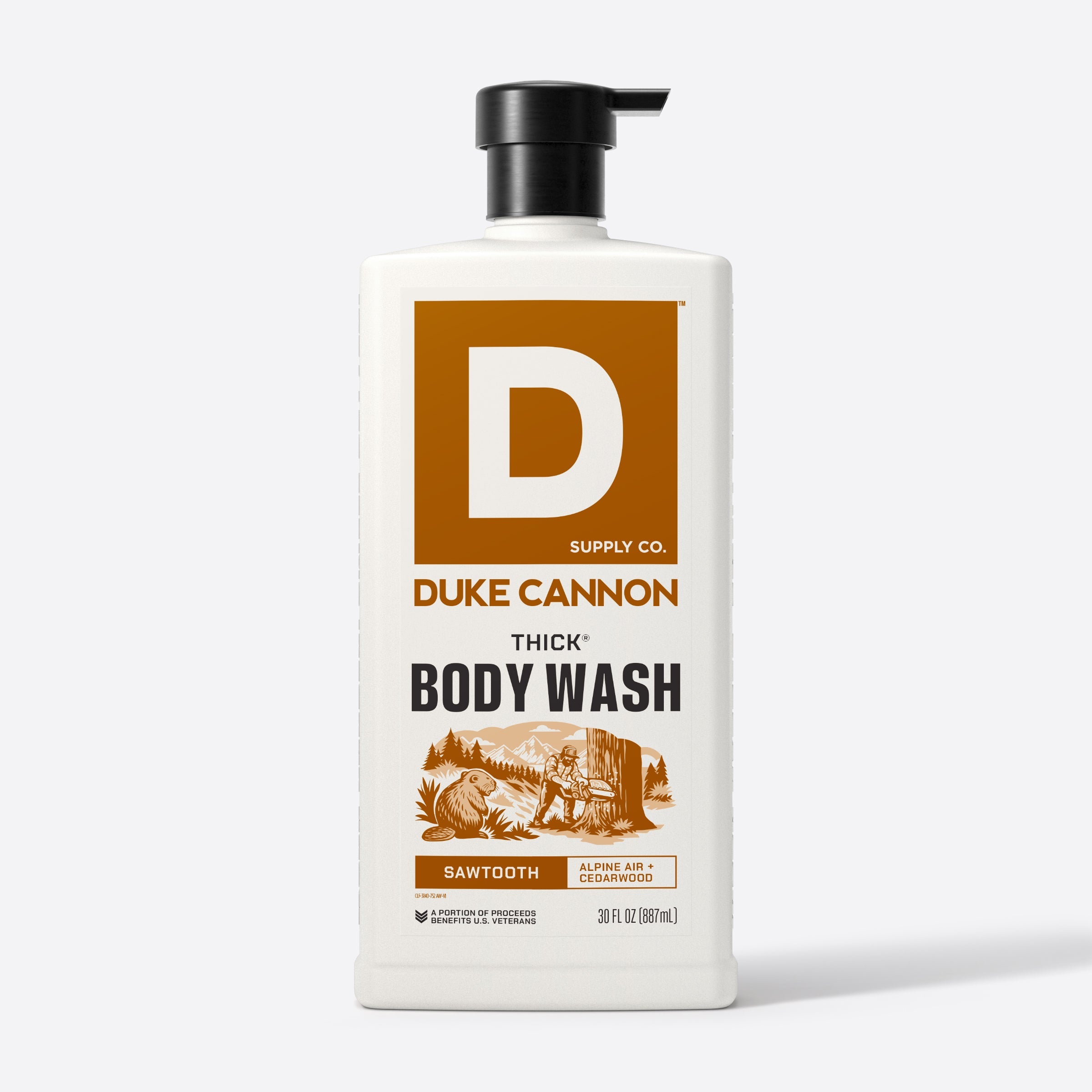 THICK® Body Wash - Midnight Swim | 30 oz. - Sawtooth Top Smeller