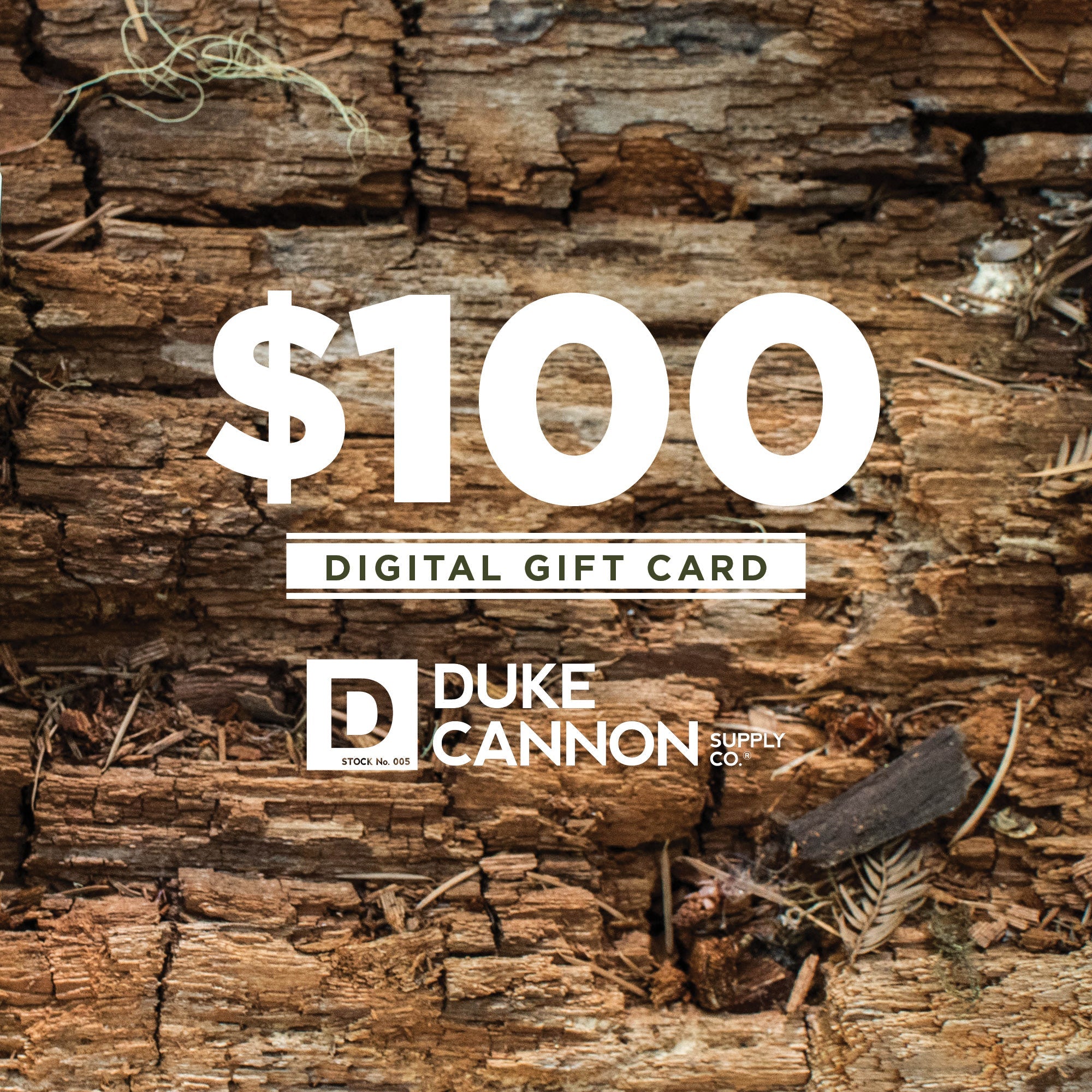 $100 Duke Cannon Gift Card